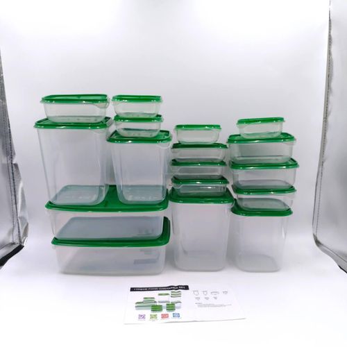 product_image_name-Generic- 17pcs Unique Plastic Airtight Storage Containers-1
