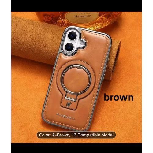 product_image_name-Generic-Pouch IPhone 16 leather back case-1