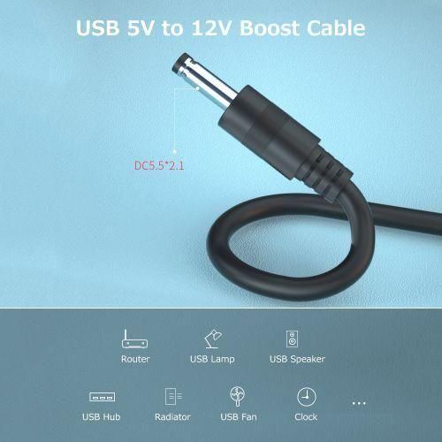 Generic POWER Boost Cable USB to DC Converter – Multi-Voltage 5V 9V 12V Adapter (100cm, 1A Output) for Routers, LED Lights, CCTV, Small Electronics - image 4