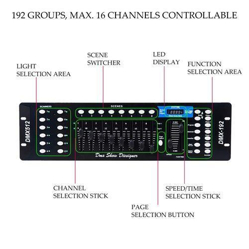 Generic Dmx 512 Stage DJ Light Controller - image 4