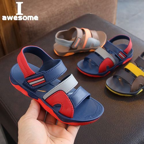 Buy Mochi Boys Grey Casual Sandals Online | SKU: 47-4604-14-30 – Mochi Shoes