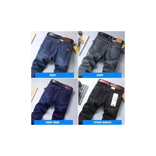 Fashion 4 in 1 Premium Straight Stretch Jean For Men