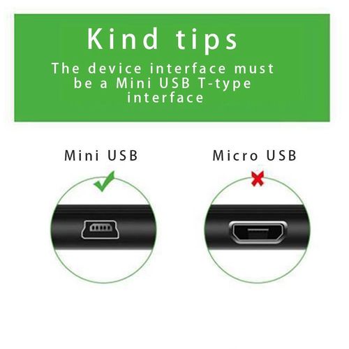 product_image_name-iPstyle-IPSTYLE Mini USB Cable Short USB 2.0 to Mini-B 5-pin data charger cable-5