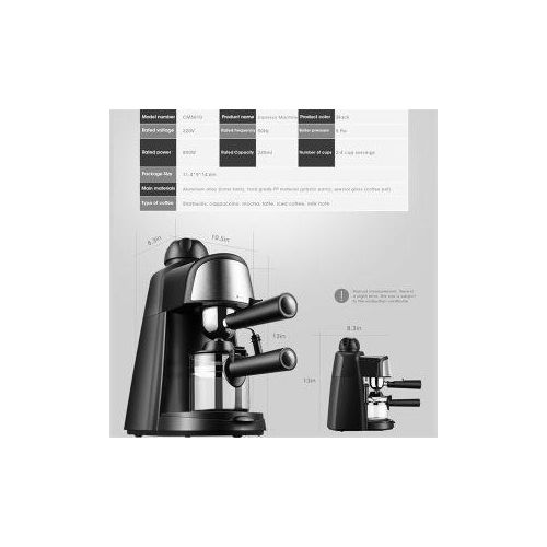 Hoffmans HM-687, Automatic Espresso Coffee Machine, 1200W - image 4