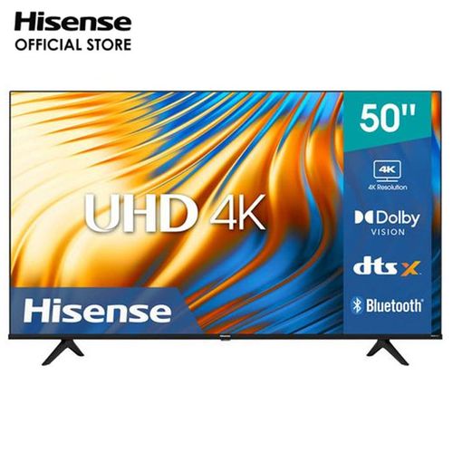 Hisense 50'' Inches Smart UHD 4K TV (50A6K) - Black +1 Year Warranty