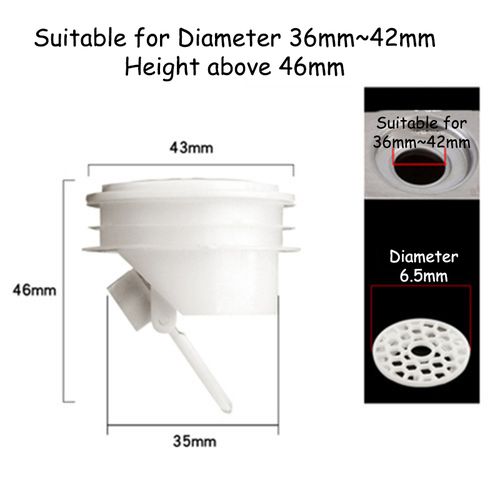 4 Diameter x 4 Tall Commercial Cylinder Floor Drain Strainer