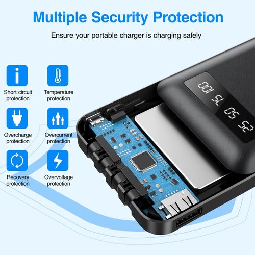 product_image_name-Generic-21800mAh Power Bank Portable Charger With Cables, USB Fast Charging For All Phone-8