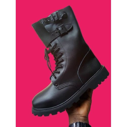 black security work boots