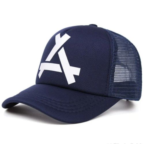 Fashion Cute Design Face Cap: Blue