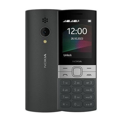 product_image_name-Nokia-150 2.4" Dual SIM, 1450mAH Battery FM Radio, Camera -Black-1