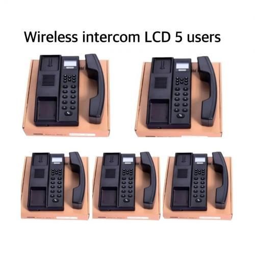 product_image_name-Generic-Wireless Intercom LCD 5 Set-1