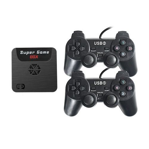 Retro game shop box console