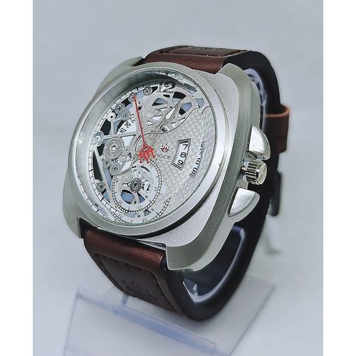 product_image_name-Niqice-brown leather wristwatch for men -1
