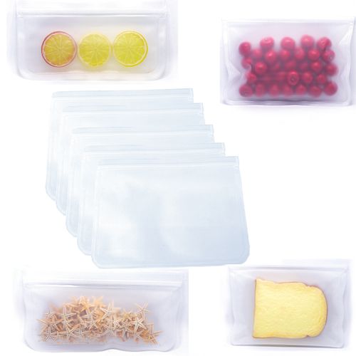 EVA Kitchen Storage Food Preservation Bag Refrigerator Food Storage Bag  Fruit Vegetable Food Sealing Bag Reusable