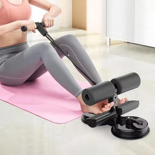 Pull Ups Portable Sit Up Bar with Double Suction Cups & Resistance Rope - image 2