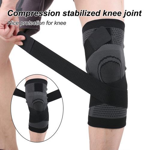 Generic 1PC Adjustable Knee Support Knee C-ompression Sleeve Brace ...