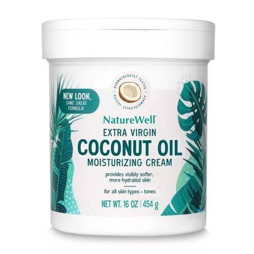 product_image_name-Naturewell-Extra Virgin Coconut Oil Moisturizing Cream (16 Oz.)-1