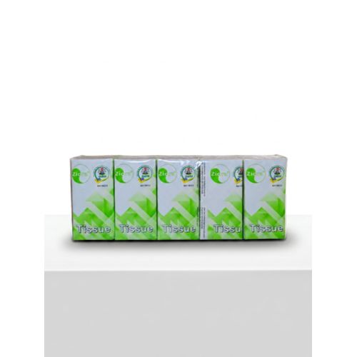 Generic Ziora white super soft pocket and facial tissue- Green