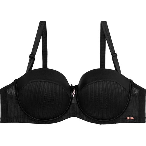 product_image_name-Binnys-Women's Push Up Bra Full Coverage Underwire T-Shirt Bra with Adjustable Straps for Everyday Versatility-3