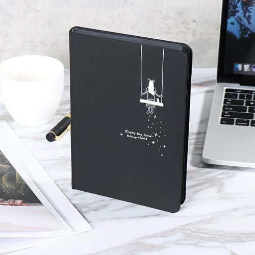 Black Paper Journal with Black Cardboard Hardcover Notebook Black Pages  Sketch