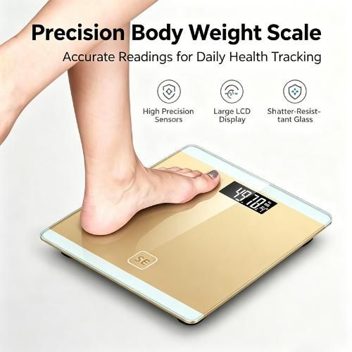 KIROTECH Smart Gold Digital Scale | High Precision | Step-on Activation Technology | Clear, Easy-to-Read Display - image 3