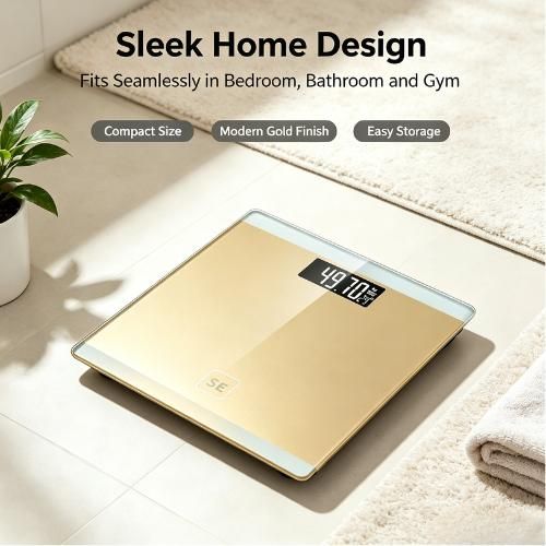 KIROTECH Smart Gold Digital Scale | High Precision | Step-on Activation Technology | Clear, Easy-to-Read Display - image 4