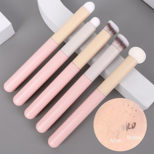 Generic Wet And Dry Dual-use Makeup Brush Soft Mushroom Head Concealer  Cream Smudge Brushes Puff Lip Brush Professional Makeup Tools DOU