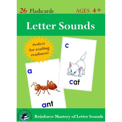 Jumia Books Letter Sounds Flashcard