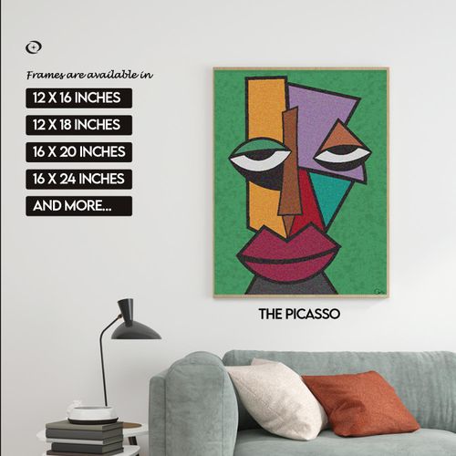 product_image_name-Generic-Abstract PICASSO Caricature Wall Art Frame Canvas-2