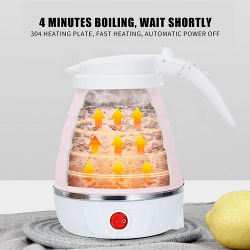 product_image_name-Generic-Travel Folding Electric Kettles Water Cups Portable Kit- Blue-6