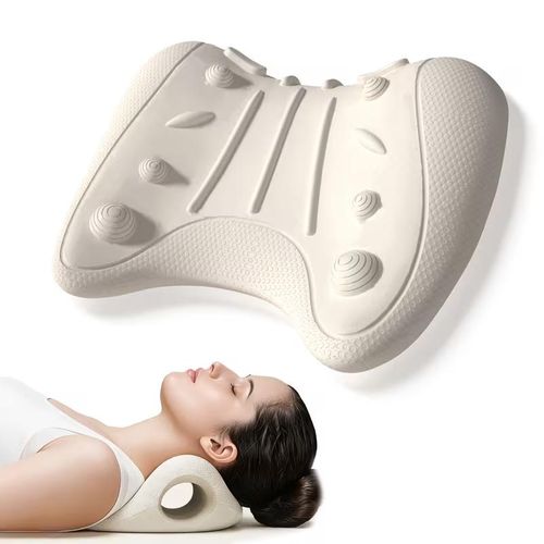 Generic Multi-Purpose Cervical Massage Pillow,Soothing Massage Neck Shoulder Pillow