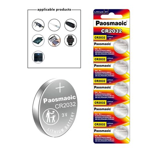 Generic Cr2032 Coin Battery Cell - 5 Pieces In 1 Pack