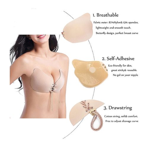 Fashion Woman Women Lady Ladies Invisible Backless Strapless