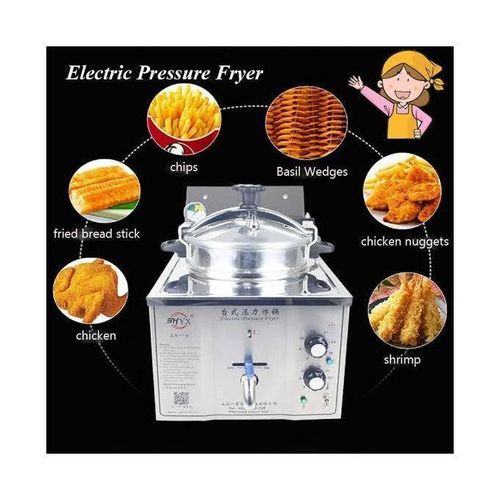 product_image_name-Generic-Electric Pressure Fryer Commercial Countertop Chicken Broaster - 16L-2