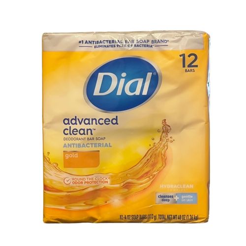 product_image_name-Generic-Dial Gold Antibacterial Deodorant Bar Soap, Advanced Clean Deep Cleanse Bar, 4 oz, 12 Bars-1