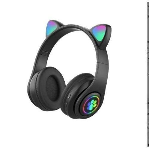 Cat Cat.Pinky Ear Wireless Bluetooth 5.0 Stereo Foldable Headset-pink