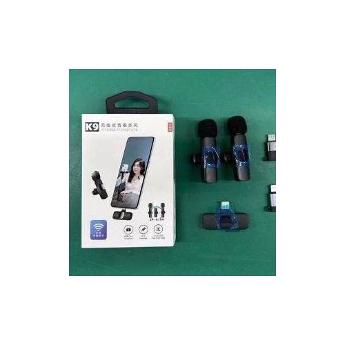 Generic Wireless Lavalier Microphone For iPhone & Android – Dual Mini Clip-On Mic For Video Recording, Live Streaming, TikTok, YouTube & Interviews