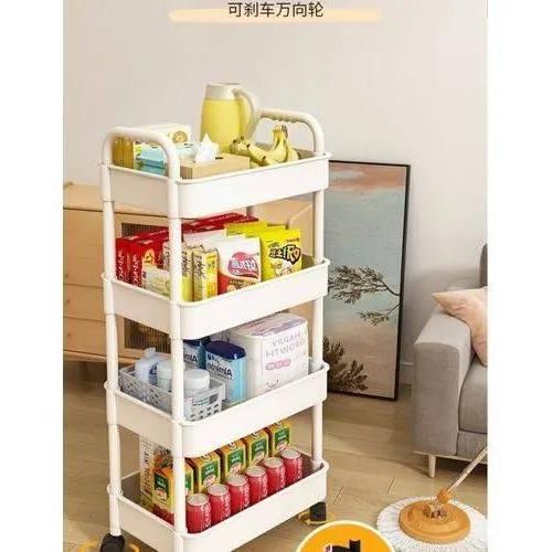 Generic 4 steps multifunctional plastic rack - White - image 3