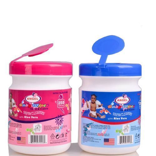 Angel baby wipes top