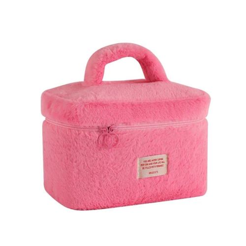 Style & Co Portable Cute Cosmetic/Toiletries Travel Plush bag