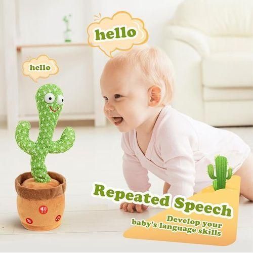 TOYS Talking Cactus - Cactus - Dancing Talking Baby Mimicking  Sound - image 2