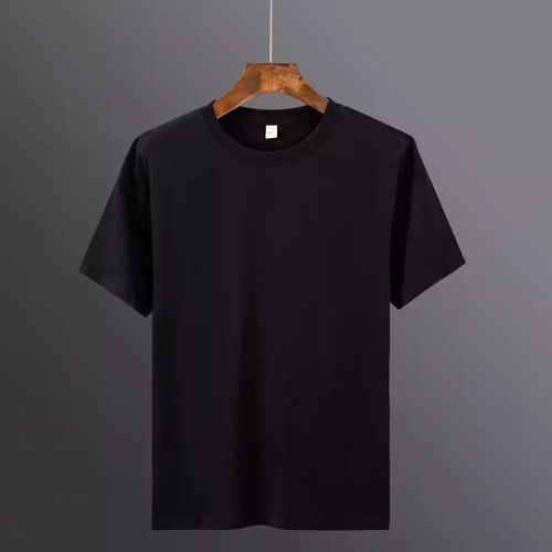 product_image_name-Fashion-5 In 1 Plain Tees  Round Neck For Men And Women-2