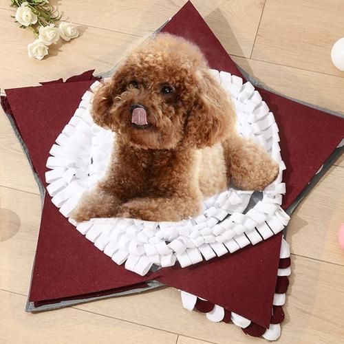 Dog Training Sniffing Mat Pet Sniffing Puzzle Pad Training Blanket