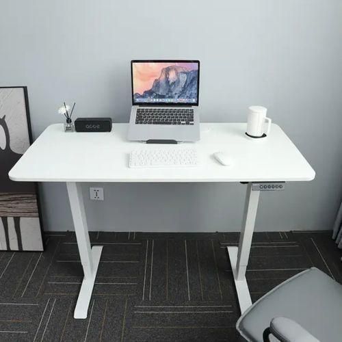 Generic Furniture Design New Modern Adjustable Electric Table white (120cm* 60cm*74cm)