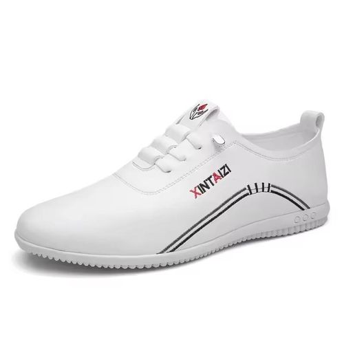 Fashion 44 Soft Sole Men White Loafers