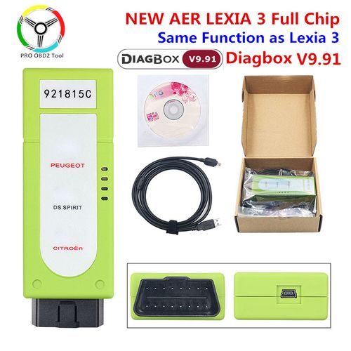 Lexia3 V48 Pp2000 V25 Diagnostic Scanner Compatible Citroen Peugeot Diagbox  V7.76 Diagnosis Instrument Tester