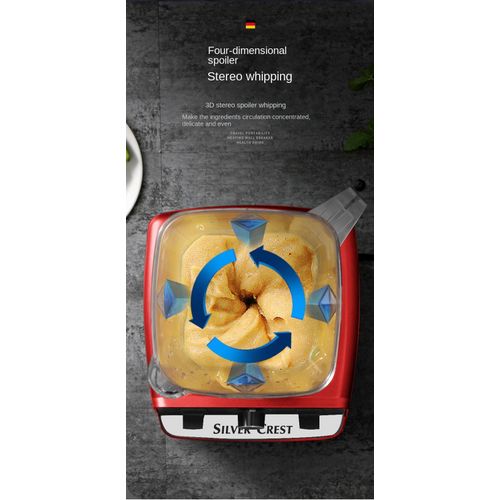 product_image_name-SILVER CREST-Kitchen High-Performance Blender 2L Capacity 2 IN 1 Jar-8