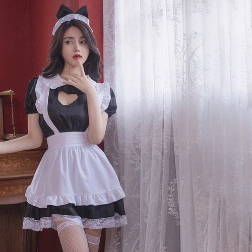 Sexy Lingerie for Women Maid Sexy Dress Uniform Women Cosplay Lace  Outfit(Sexy Maid Colthes)