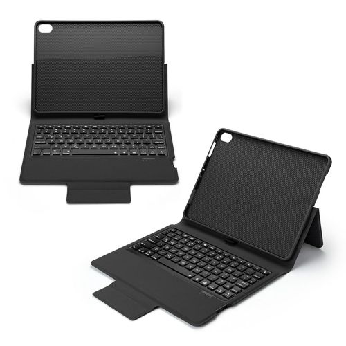 JUQITECH IPad Keyboard Case With Built-in Pencil Holder 7.9 For New IPad Mini 5 2019(5th Gen)/iPad Mini 4 2015, Auto Sleep/Wake Removable Wireless Bluetooth Keyboard Magnetic 7.9&quot; Smart Case Cover