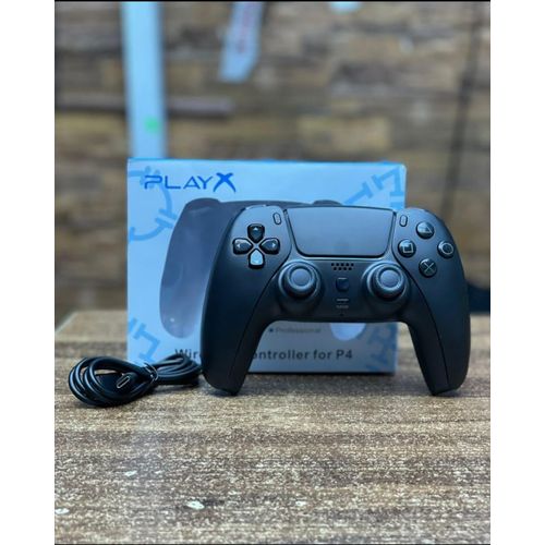 PlayX Controller Wireless Pad for PS4 - PlayX) Controller fit for PlayStation 4, PS4 Pro & PS4 Slim.